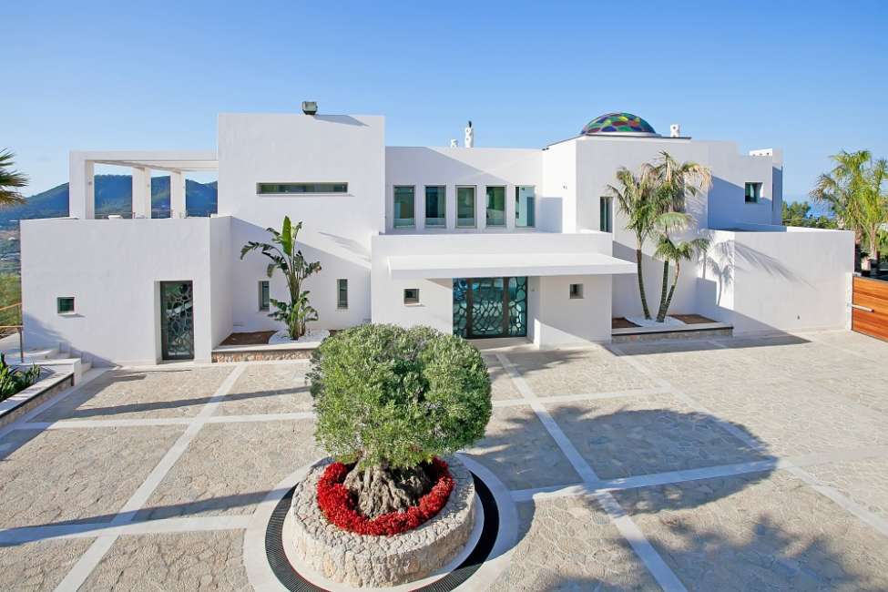 Luxusvilla in Puerto de Andratx mit Blick auf den Hafen