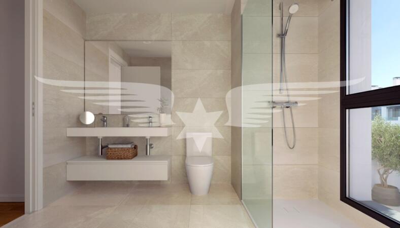 Visualisiertes Dusch Bad